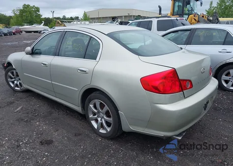 2006 Infiniti G35X from USA, damaged, VIN JNKCV51F96M610820